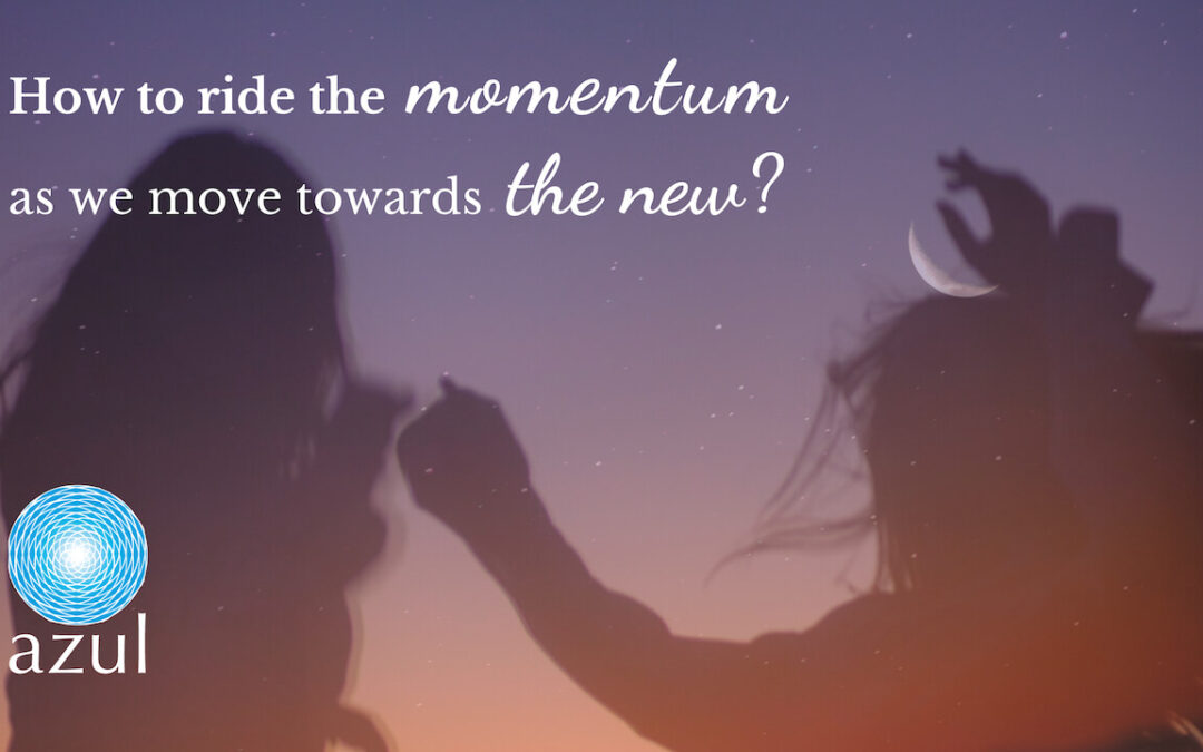 How to ride the momentum as we move towards the new