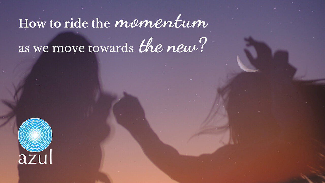 How to ride the momentum as we move towards the new